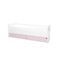 Bed TREND PLUS NEW white+orchid pink /teenage bed/